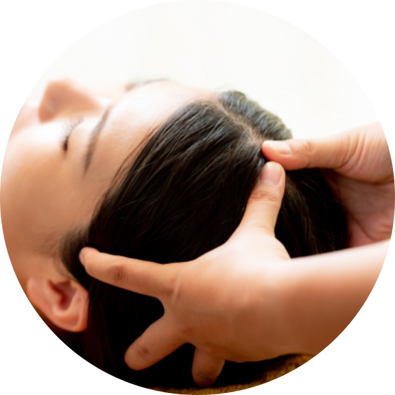 頭皮マッサージ
